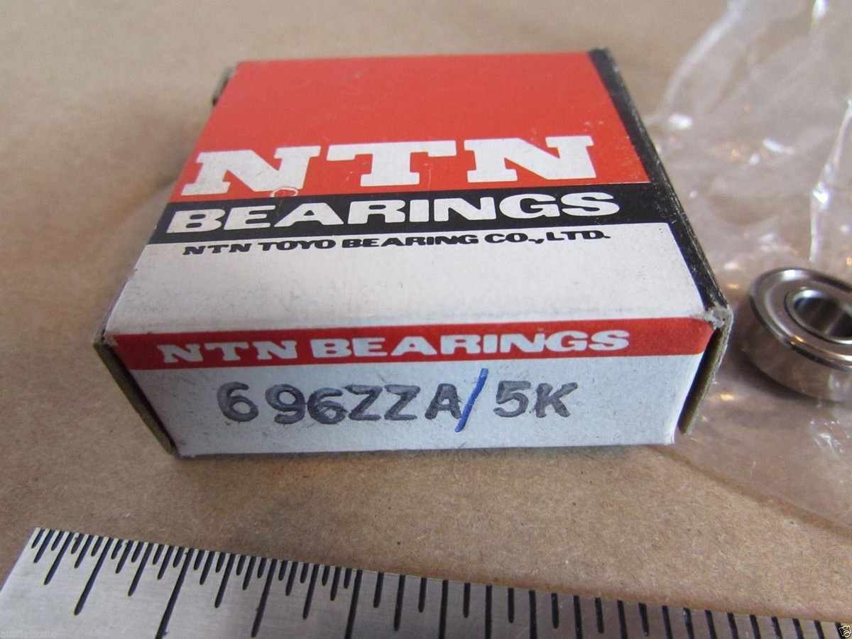 NTN 696ZZA/5K Ball Bearing Shielded Both Sides JAPAN 15mm OD 6mm