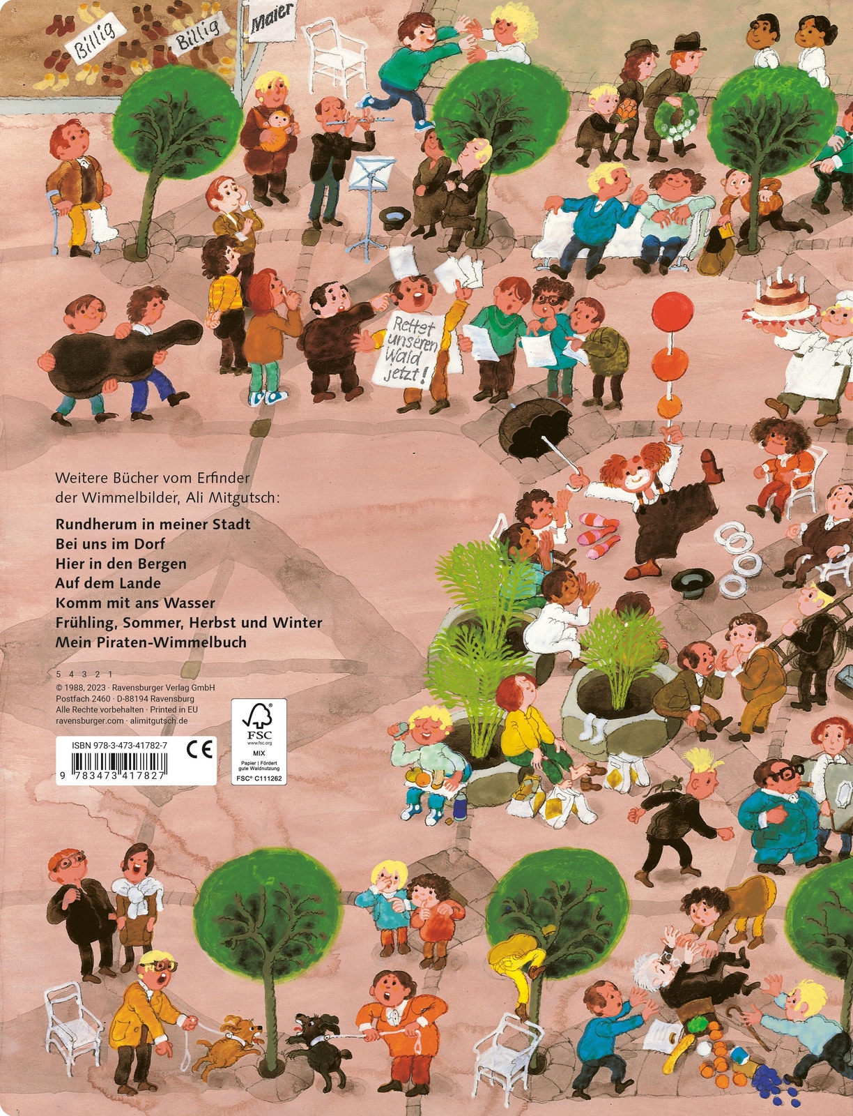 Thumbnail - Mein Wimmelbuch: Unsere Große Stadt | Ali Mitgutsch | Buch | 16 S. |