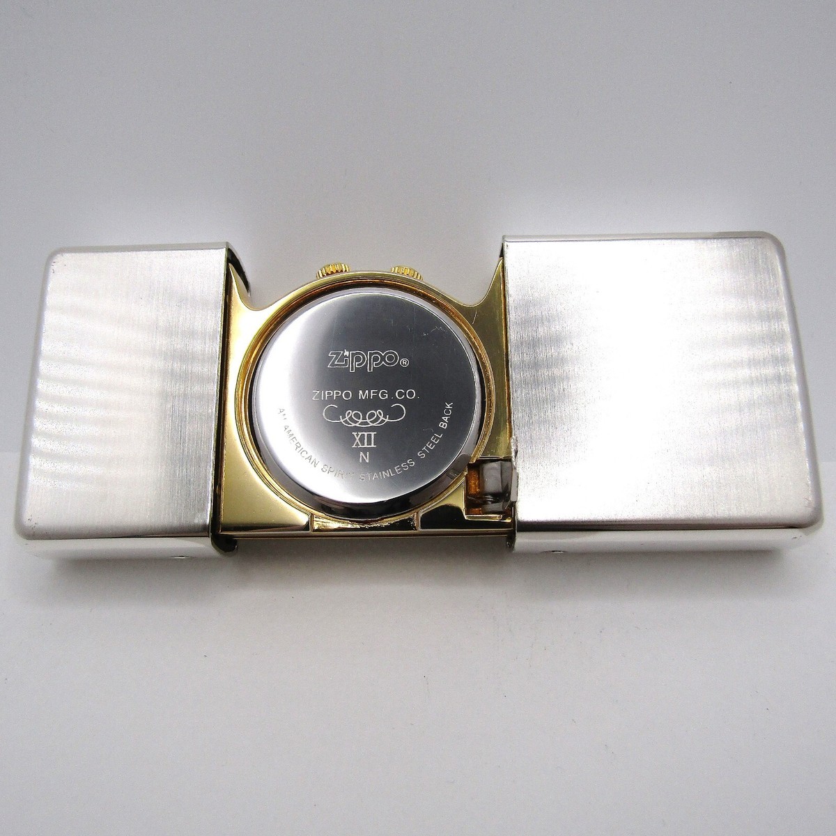 Betty Boop Limited Zippo Time Tank Pocket Clock Watch