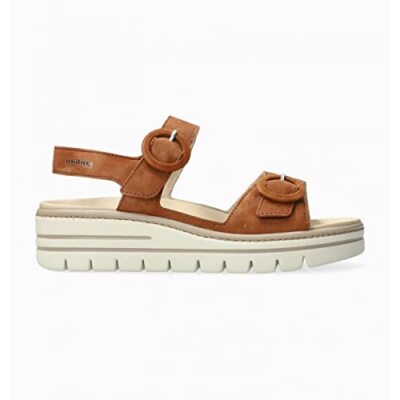 Mephisto Femmes Sandale Deux Bandes en Daim Cuir Clara