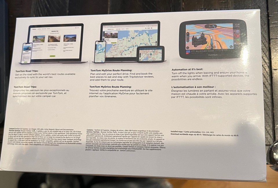 TomTom 4PN50 Go Supreme 5" GPS Navigation BRAND NEW SEALED FREE