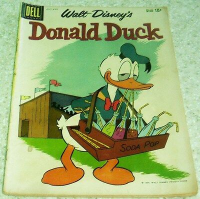 5.0 The Paper Route Panic Walt Disney's Donald Duck 66 VG/FN 50% off Guide 