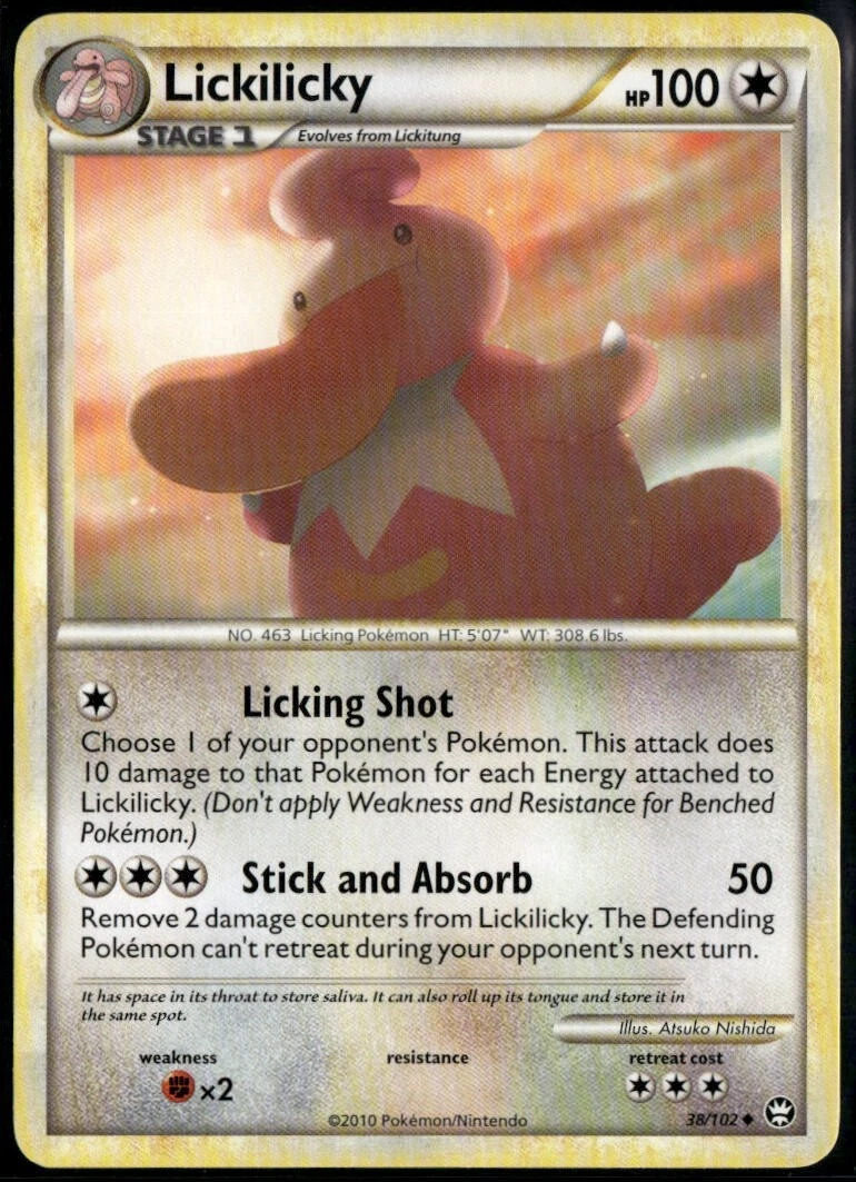 Lickilicky Pokémon TCG Cards for sale | eBay