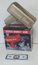 Money Guns Shooter Super Money Gun Make it Rain Toy Gun Gold  Brand New in Box