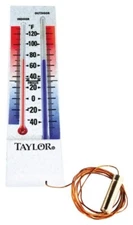 NEW TAYLOR 5327 INDOOR OUTDOOR GROVE PARK THERMOMETER NEW IN PACK SALE 6387377