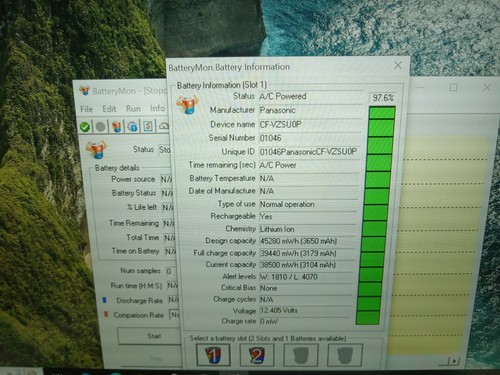PANASONIC TOUGHBOOK CF-54 TOUCHSCREEN i7-5600U 2.60GHz DVD " ONLY 80 HOURS " ! - Picture 11 of 13