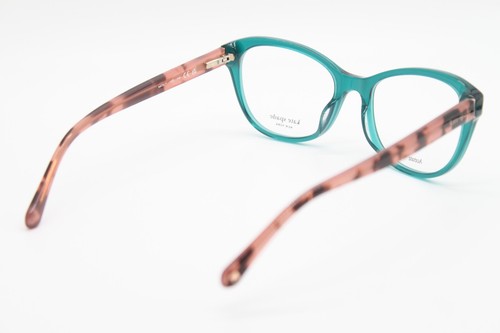NEW KATE SPADE NEW YORK NATALY 1ED GREEN PINK TORT AUTHENTIC EYEGLASSES 51-17 - Picture 3 of 4