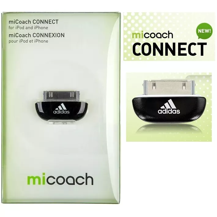 Jirafa oscuridad Evento Adidas Micoach Connect IPHONE &amp; Ipod Speedcell Chip Sender Sport  Football | eBay