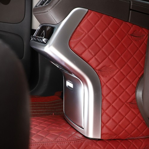 Silver ABS Rear Vent Decoration Frame Fit Mercedes-Benz GLE/GLS 2020-2023 - Picture 5 of 13
