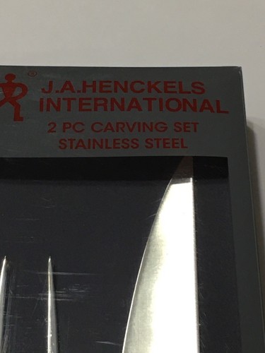JA Henckels International 2pc Carving Set Inox 31409-000 Stainless - Picture 3 of 5
