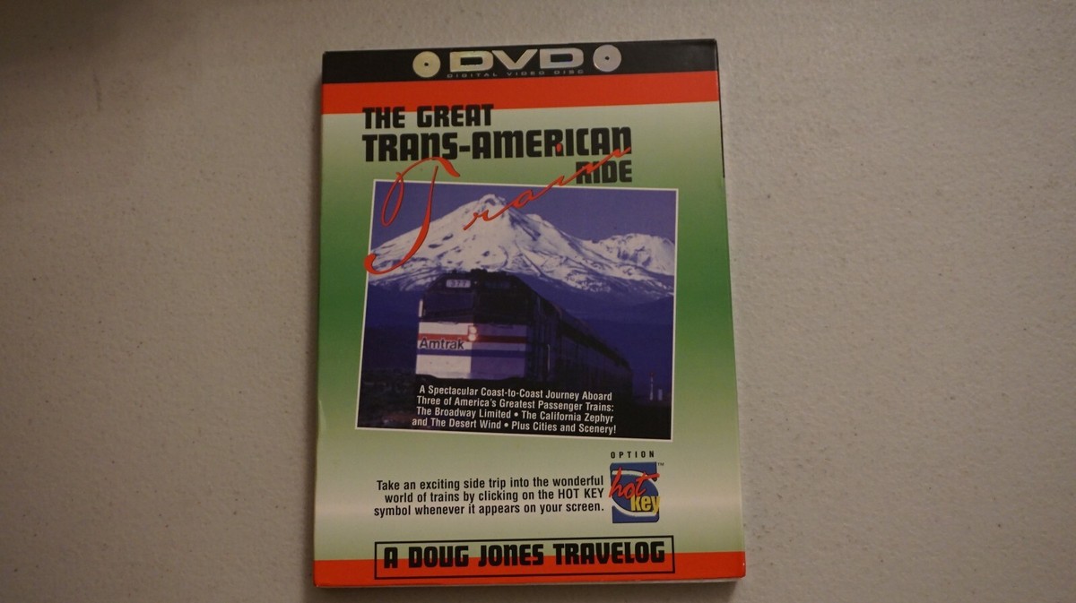 The Great Trans-American Train Ride (DVD, 1997) for sale