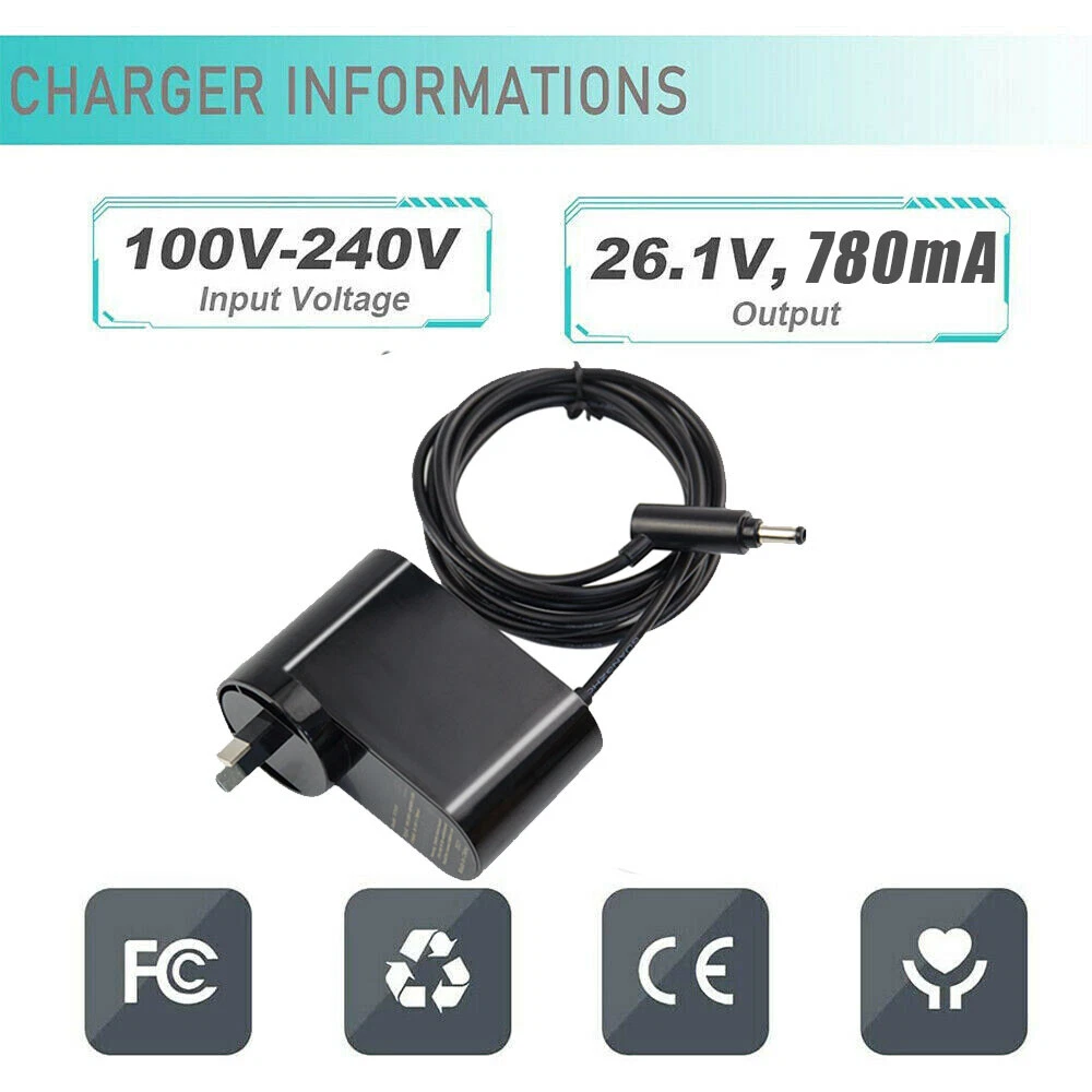 Charger for Dyson V6 V7 V8 DC58 DC59 SV03 SV04 SV09 SV10 SV11 205720-05