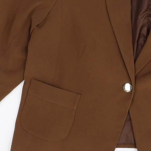 New Look Womens Beige Polyester Blend Blazer Size 18 - Picture 10 of 10