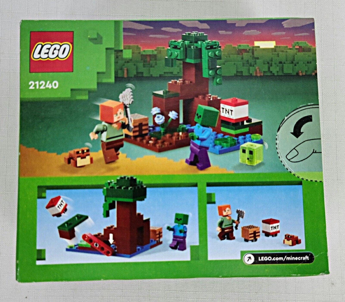 【在庫ラスト】デスティニー LEGO MINECRAFT: The Swamp Adventure (21240) building kit