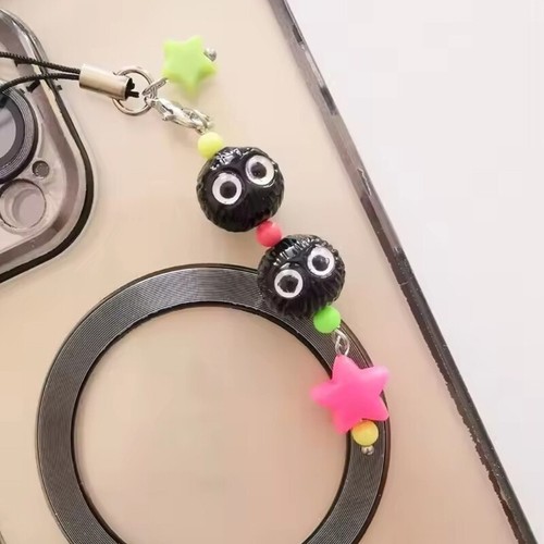 Handmade Resin Alloy Phone Charm Keychain Accessory for Fashion Enthusiasts - Zdjęcie 4 z 8