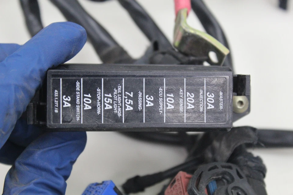 Ducati Monster 620 2006 Main Wiring Harness Loom Wire Relays 51011795A NICE! - Image 3 of 4