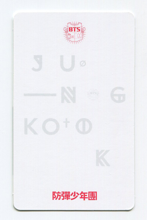 BTS - O!RUL8,2? 1st Mini Album EXCLUSIVE OFFICIAL PHOTOCARD