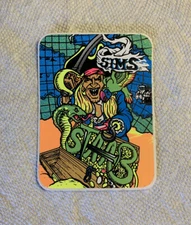 Vintage skateboard sticker Sims Kevin Staab Vision World natas mark NOS Deck Jay