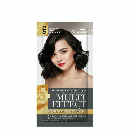Joanna Multi Effect Hair Colour Shampoo Dye Sachet 4 to 8 Washes Keratin Complex - Picture 30 of 35