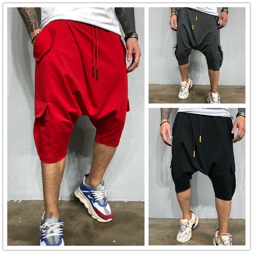 Men's Cotton Casual Shorts 3/4 Jogger 