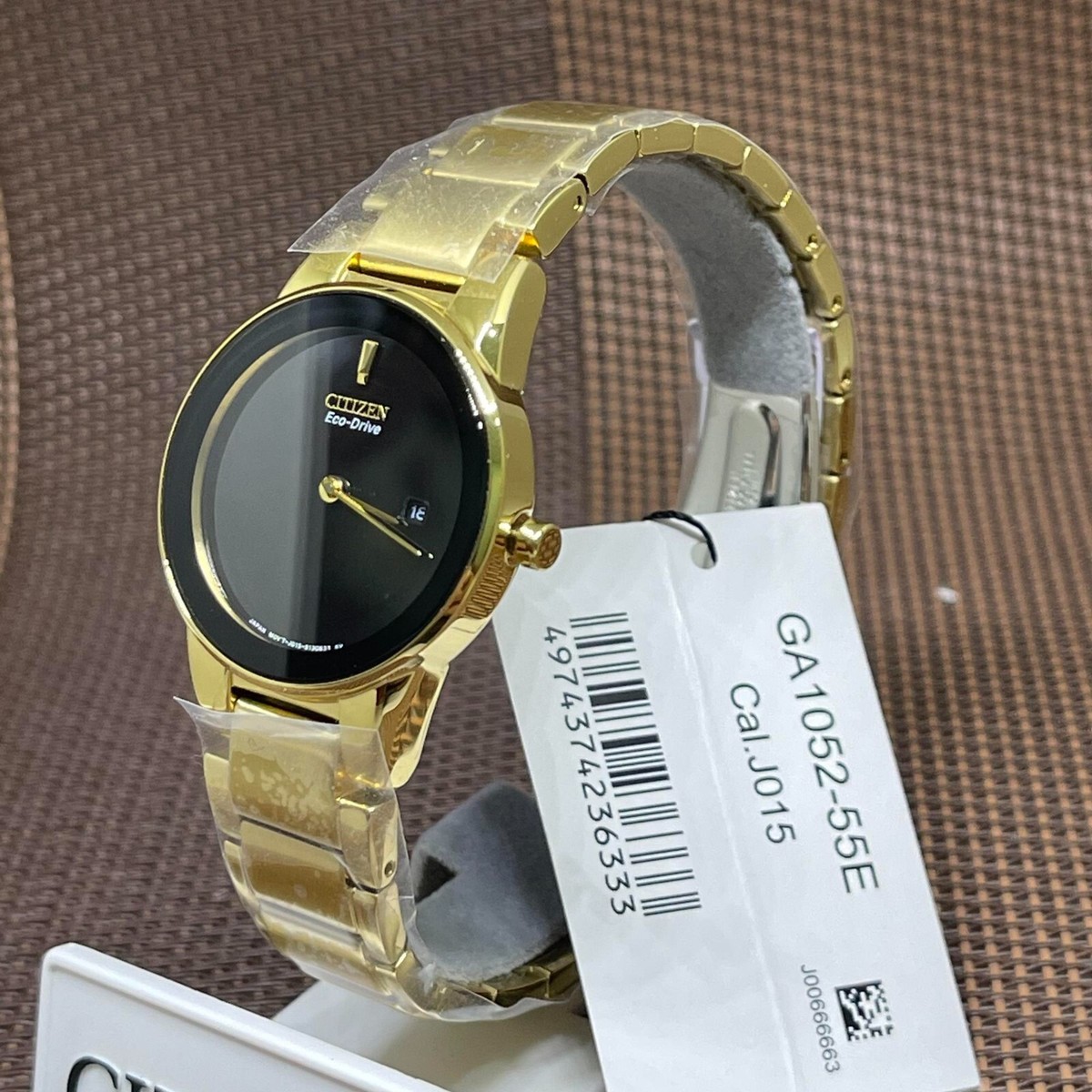 Citizen Eco Drive GA1052-55E Axiom Ladies Stainless Steel Black