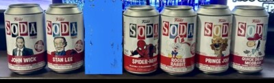 Funko Soda  Lot of ( 6 ), Opened Common