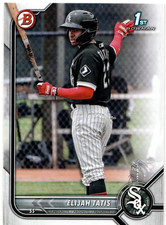 Elijah Tatis Chicago White Sox 2022 Bowman Prospects 1st Bowman Card