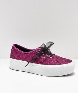 vans glitter rosa