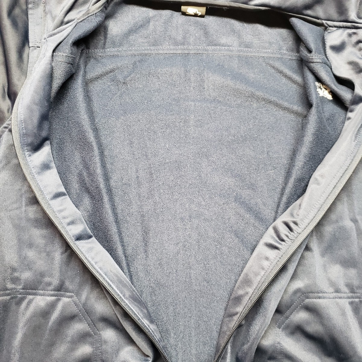 Starter Track Jacket Mens L 42-44 Blue Pockets Long Sleeve Starter Track Jacket Mens L 42-44 Blue Pockets Long Sleeve