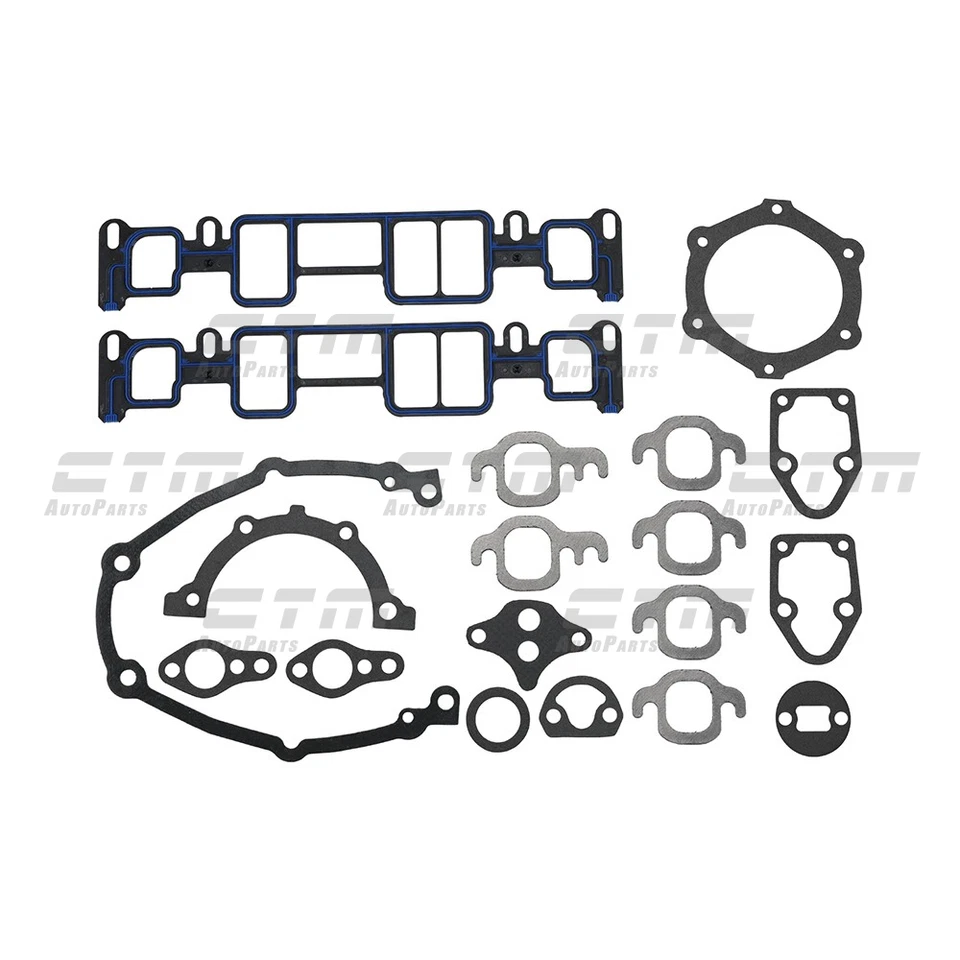 Full Gasket Set Fit 96-06 Chevrolet Silverado Express GMC 4.3L V6 OHV VIN X, W - Image 3 of 4