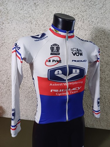 MAGLIA MANICA LUNGA CICLISMO ROAD MTB CYCLING BIORACER 154/XXS - Foto 8 di 10