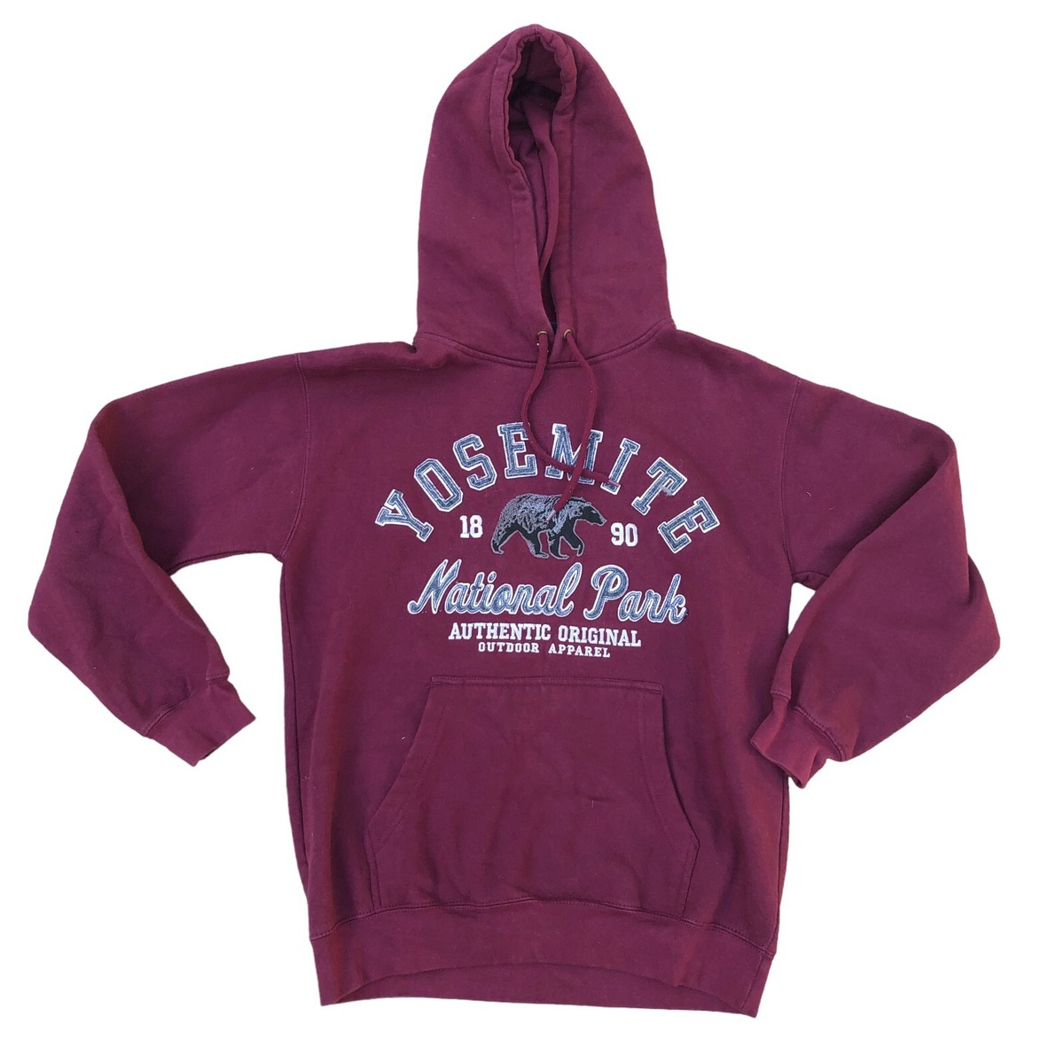 PRAIRIE MOUNTAIN Yosemite National Park 1890 Hoodie Sweatshirt MED