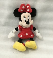 DISNEY STORE STUFFED PLUSH MINNIE MOUSE / APPROX 9.5"