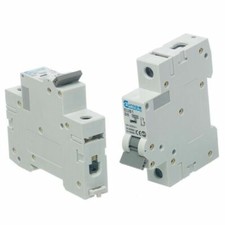 Europa MCB 1 Pole B Type 6kA 6A 10A 16A 20A 25A 32A 40A 50A 63A Circuit Breaker 