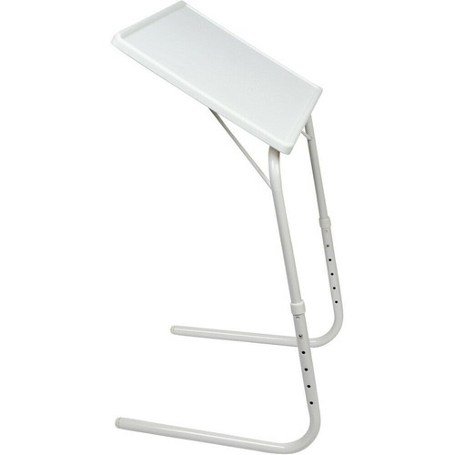 Folding Table Buddy Tv Dinner Portable Adjustable Desk Laptop Bed Serving Tray - Picture 11 of 12