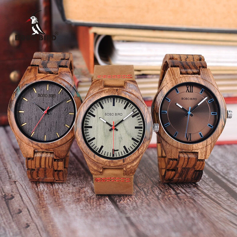 Bamboo Natural Wood Watch - image 2 of 2