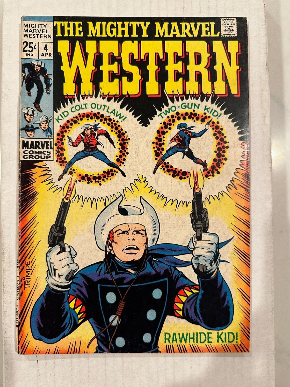 The Mighty Marvel Western #4 Comic Book