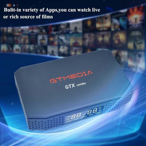 8K UHD DVB-S2/S2X/T2/C Satellite Receiver Android Smart TV Box 1000M LAN CI+Slot - Picture 5 of 24