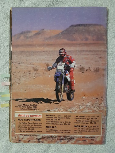 AMIS-COOP Nr. 287 1/1986 Paris-Dakar Comic Spiele Das Grab Antis ein Hund Held - Bild 15 von 15