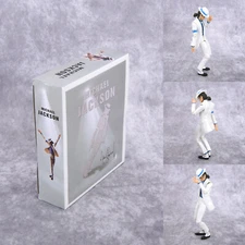 Michael Jackson w/Exchangeable Tuxedo Smooth Criminal 5.5" Action Figure Toy NEW