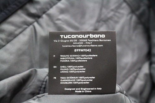 TUCANO URBANO Freccia Womens Jacket XS Navy Armour Pocket Bike Water-Repellent - Picture 8 of 11