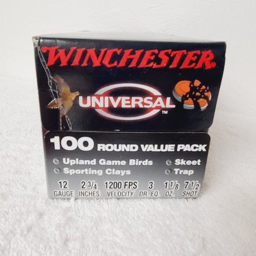 100 Rd Winchester Game & Target U127 Shotshell 12G Collector's 5 EMPTY BOXES - Picture 5 of 7