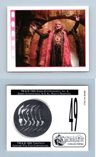 Power Rangers The Movie #49 Merlin 1995 Sticker - Picture 1 of 1