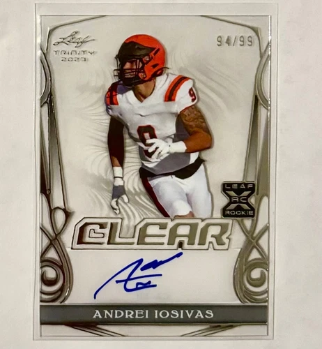2023 Leaf Trinity Andrei Iosivas #CA-AI1