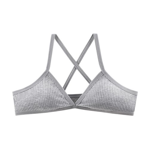 Reggiseno A Triangolo In Cotone Con Lingerie Sexy Da Donna Senza Ferretto ☆ - Foto 11 di 23