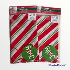 2 Large Christmas Gift Bags 36 X 56 Inch Jumbo Gift Bag w Gift Tag w Tie Cord