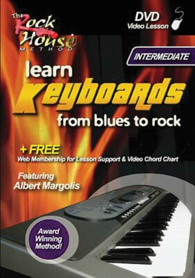 Albert Margolis Learn Keyboards from Blues to Rock Intermediate Level 014027246