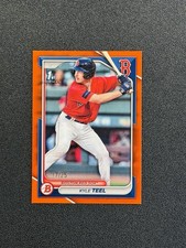2024 Bowman KYLE TEEL /25 Orange Border 1st Bowman Prospect Paper Red Sox