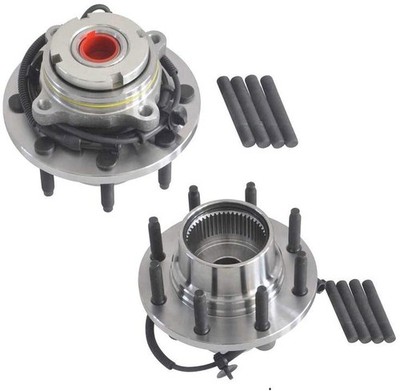 Pair (2) Front Wheel Bearings for 03-05 Excursion 03-04 F250 Super Duty 4WD NJ
