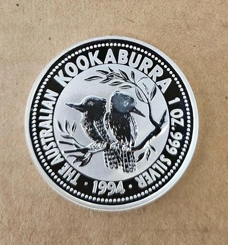 1994 Australian Silver Kookaburra 1 oz — photo from another recent sale